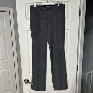 Express Editor Lightweight Tweed Gray Dress Pants